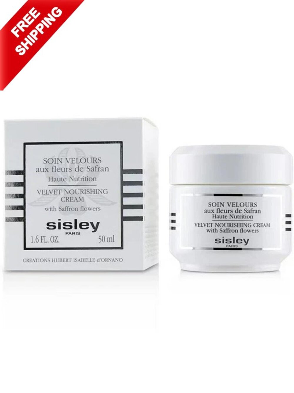 Share Sisley Velvet Nourishing Cream w/Saffron Flower 50ml /1.6fl oz NEW Seale